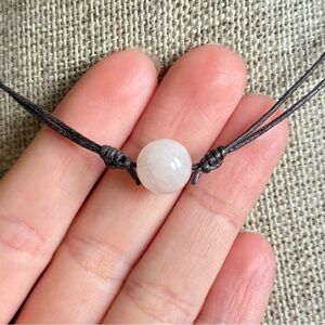 Rose Quartz Adjustable Choker